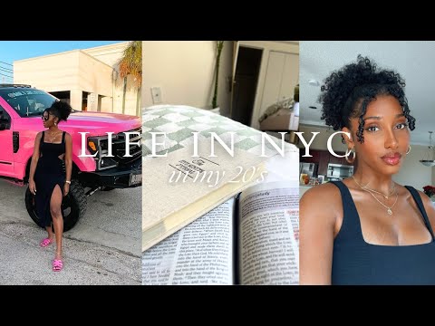 living in NYC | maintenance vlog, bible study, weekend trip to Houston