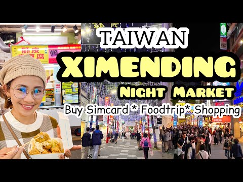 TAIWAN GUIDE 🇹🇼 WHERE TO BUY SIMCARD + FOODTRIP & SHOPPING