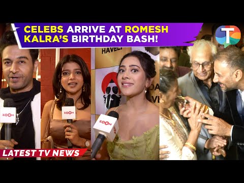 Gaurav Khanna, Rupali Ganguly, Samridhii Shukla & others ARRIVE at Romesh Kalra’s birthday bash