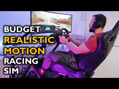 Best BUDGET REALISTIC MOTION SIM Setup - NLR GTTrack + Motion Platform V3 + Samsung Odyssey G9