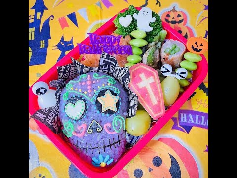 【キャラ弁】ハロウィン弁当　Halloween lunchbox  #shorts