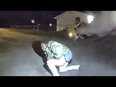 Deputy Uses Taser to Apprehend Armed DUI Suspect Running from Crash Scene