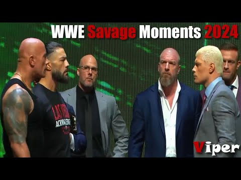 WWE Most Savage Moments 2024 (So Far)