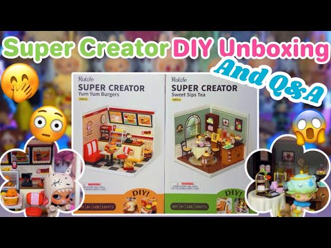 ROLIFE SUPER CREATOR UNBOXING!! *♡* AND Q&A*♡*