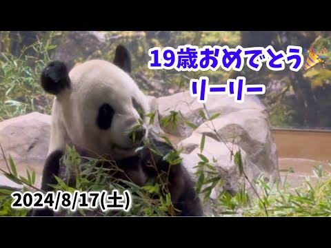 【19歳🎉リーリー🐼】〜2024/8/17(土)上野動物園〜