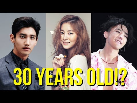 KPOP Idols Who Turns 30 In 2018