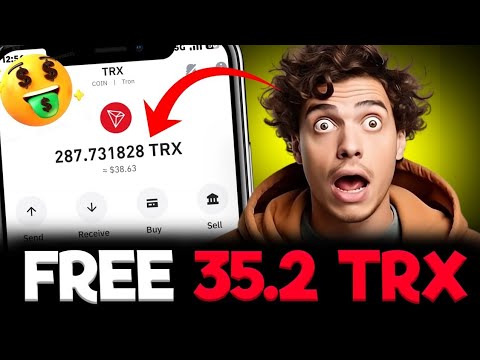 Free 35.2 TRX Per Hour • Free TRX Best Trx Mining Platform   | Earn Daily Trx