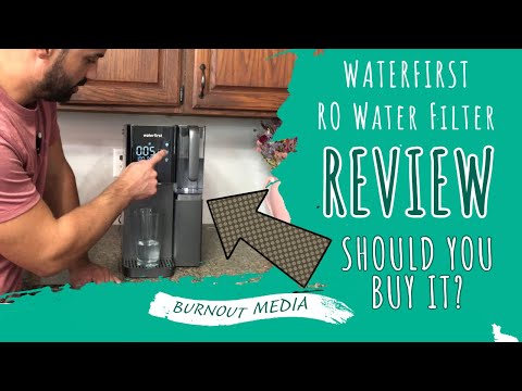 The PUREST water has never been more accessible! The countertop RO Water filter from WATERFIRST