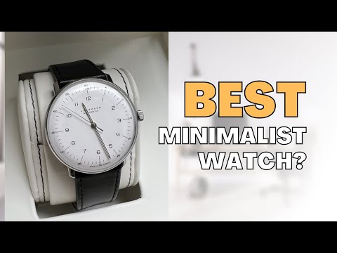 The best minimalist watch? Unboxing Junghans Max Bill Automatic Sapphire | Day & Night Comparison