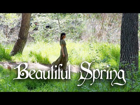 Cottagecore Spring | Forest Bathing, Strawberry Tart, Lavender Crafts