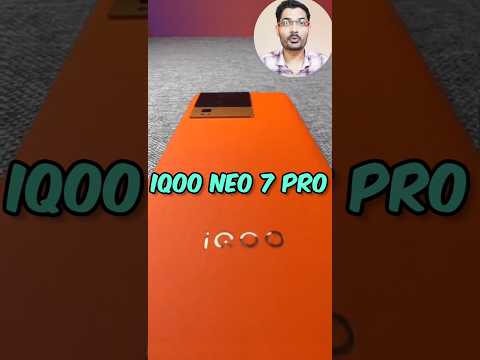 iQOO Neo 7 Pro एकदम धांसू Gaming फ़ोन🤯 #shorts #iqooneo7pro