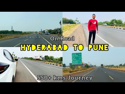 Hyderabad To Pune By Road With Complete Tolls And Mileage | Best National Highway