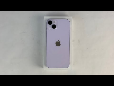 iPhone 14 Plus Purple Unboxing #shorts