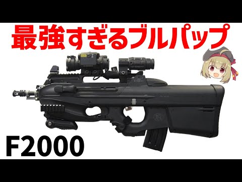 【武器解説】革新的アサルトライフル ー最強すぎるFN F2000 デザインと機能性を徹底解剖！