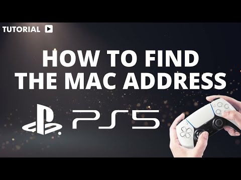 How to Find MAC Address on PS5