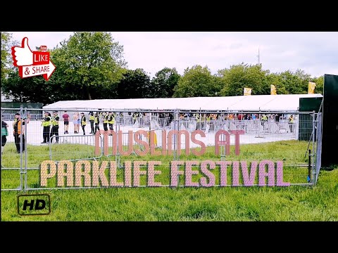 What in the world! Muslims now go to #Parklife?! 😱