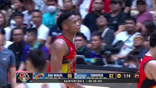 EJ Anosike PUTS UP A POWER MOVE for San Miguel vs. Converge 💥 | PBA Season 49 Governors' Cup