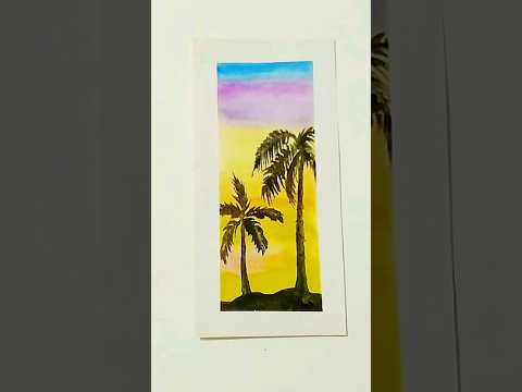 keep smiling watercolour #painting #youtubeshorts #reel #shorts#creative