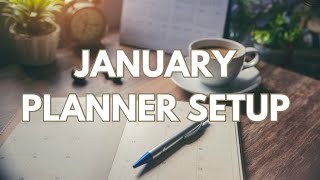 Planner Setup for January 2025 #happynewyear #plannersetup