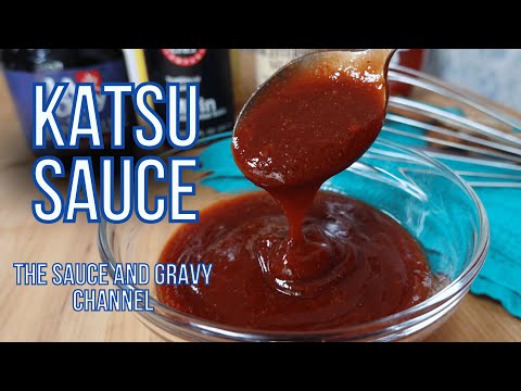 Katsu Sauce Recipe | How to Make a Cherry and Ginger Katsu Sauce | Easy Japanese Barbecue Sauce