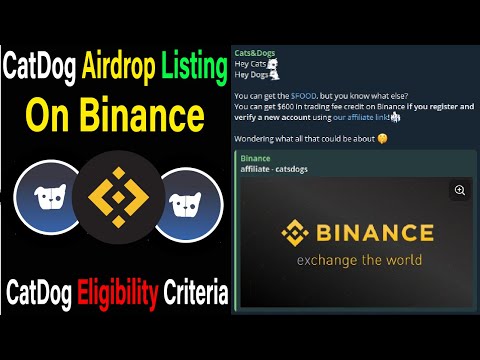 CatDog Airdrop Listing On Binance | CatDog Withdrawal UpDate | CatDog Eligibility Criteria #memefi