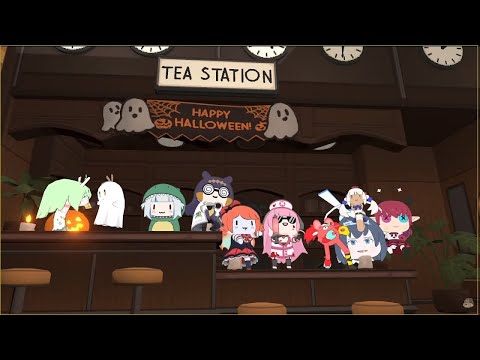 ALL OF HOLOLIVE EN DANCES TOGETHER AND SAYS GOODBYE! [HOLOLIVE EN HALLOWEEN COLLAB]