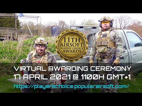 11th Airsoft Players'  Choice Awards Virtual Awarding Ceremony