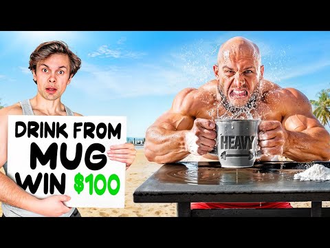 Drink From World's Heaviest Mug, Win $100