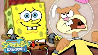 Every Time Sandy Rescued SpongeBob 🐿️ | 60 Minute Compilation | SpongeBob