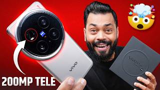 vivo X200 Pro Unboxing & First Look ⚡ MTK Dimensity 9400, 200MP Telephoto & More