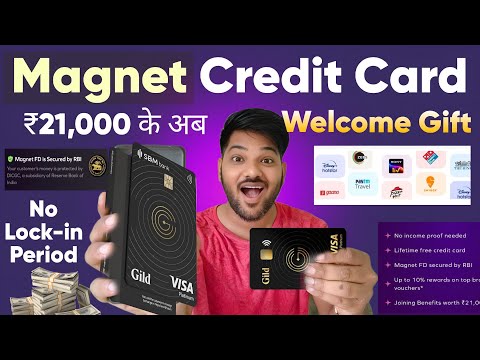 Magnet FD Credit Card by SBM Bank Review / Magnet Credit Card Benifits /fd based credit card