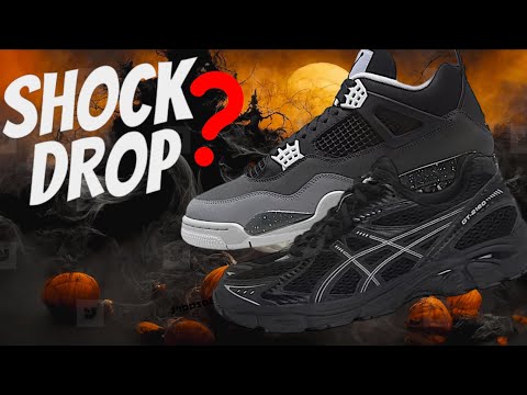 SHOCK DROP SOON? JORDAN 4 FEAR & JJJOUND ASICS GT-2160