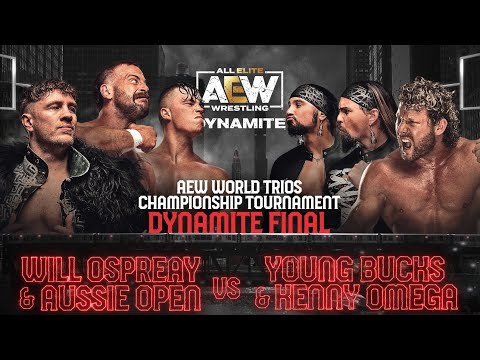 Will Ospreay & Aussie Open Vs The Elite - AEW World Trios World Championship Tournament - Highlights