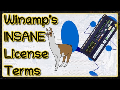 Winamp's INSANE Software License