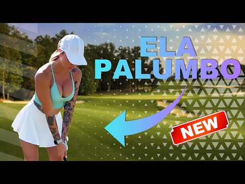 Ela Palumbo  Golf Swing is SO SIMPLE Yet SO POWERFUL!