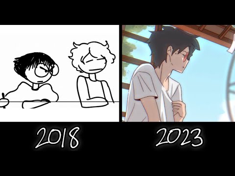 my 5 years of animation progress