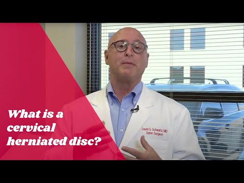 What is a cervical herniated disc?