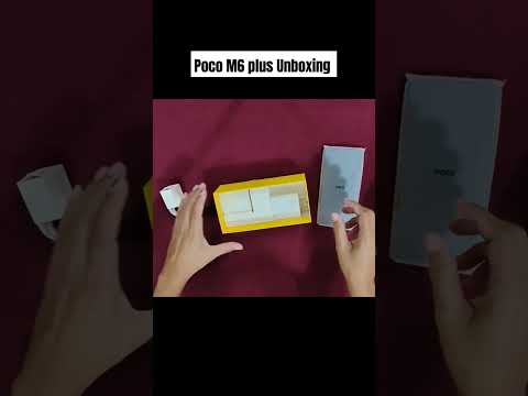 Poco m6 plus unboxing video #smartphone #youtubeshorts #shorts #pocom6plus #feedshorts