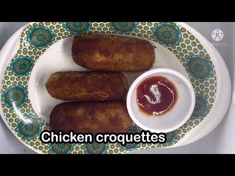 Chicken croquettes