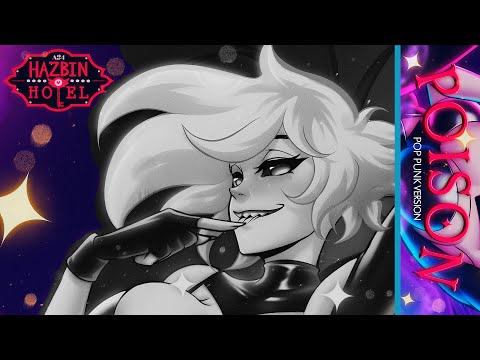 Poison | Hazbin Hotel (Punk Rock / Pop Cover) MV ft.@justcosplaysings