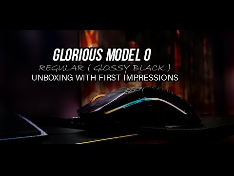 First Unboxing In India - Glorious Model O Regular (Glossy Black) with Impressions