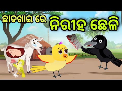 ନିରୀହ ଛେଳି | Niriha Chheli | Tiki Chadhei | Odia Gapa | Chadhei Gapa