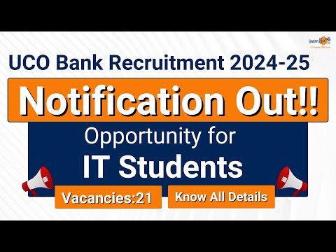 UCO Bank SO Recruitment 2025 | Notification Out for 21 Vacancies | Apply Now!