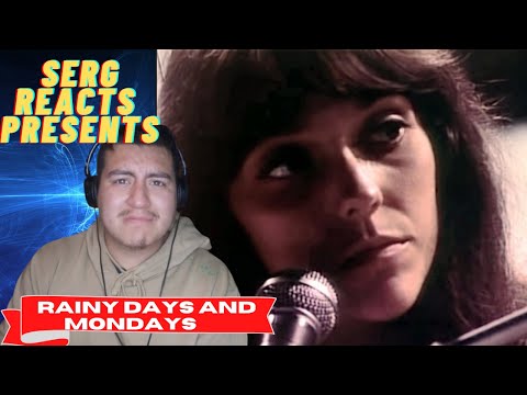 MY FIRST TIME HEARING Carpenters - Rainy Days And Mondays || REACTION