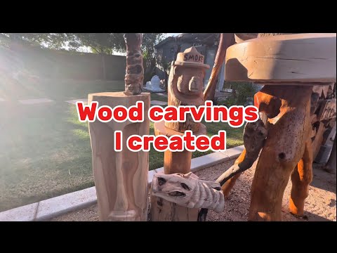 Crazy wood carving idea challenge