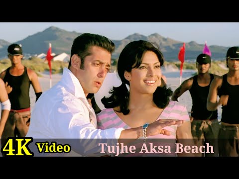 Tujhe Aksa Beach Ghuma Doon 4K Video Song |God Tussi Great Ho| Salman Khan, Priyanka HD