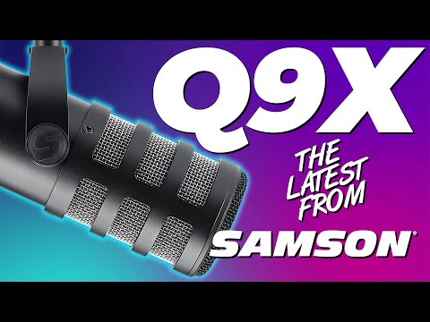 🎤🔊Samson Q9X Review - Samson's Latest Microphone🎤🔊