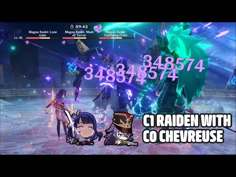 STILL LOVE TO PLAY DPS RAIDEN EVEN WITHOUT HER C2 | RAIDEN OVERLOAD HYPERCARRY | 12-1-1