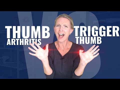 Trigger Thumb Versus Thumb CMC Arthritis: What’s the Difference?