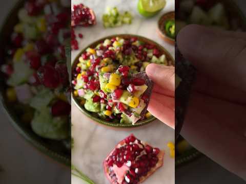 The Ultimate Pomegranate Avocado Salsa